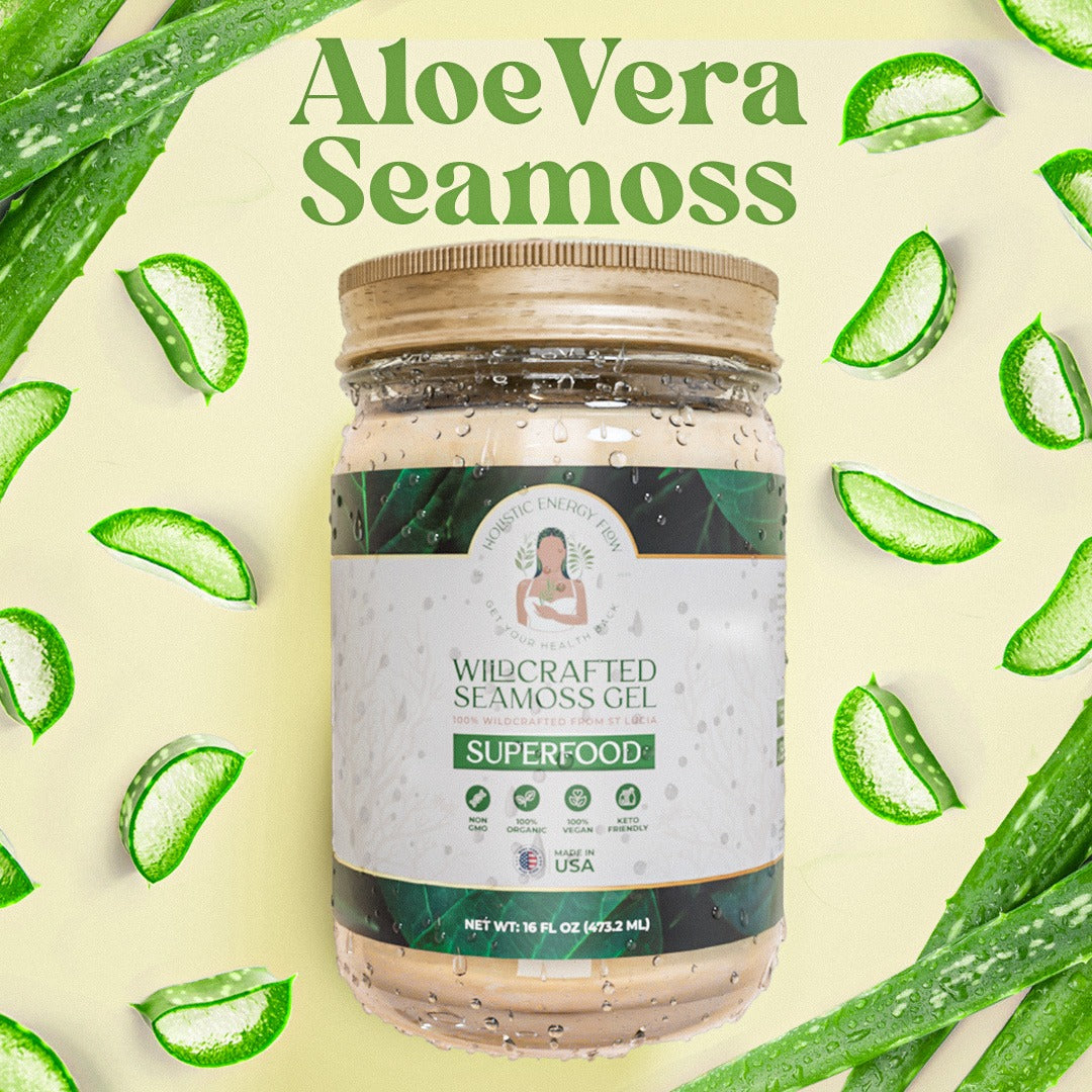 Aloe Vera Seamoss (Detox, Hydrating, Lighten Blemishes, Stabilizes Blo –  Holistic Energy Flow