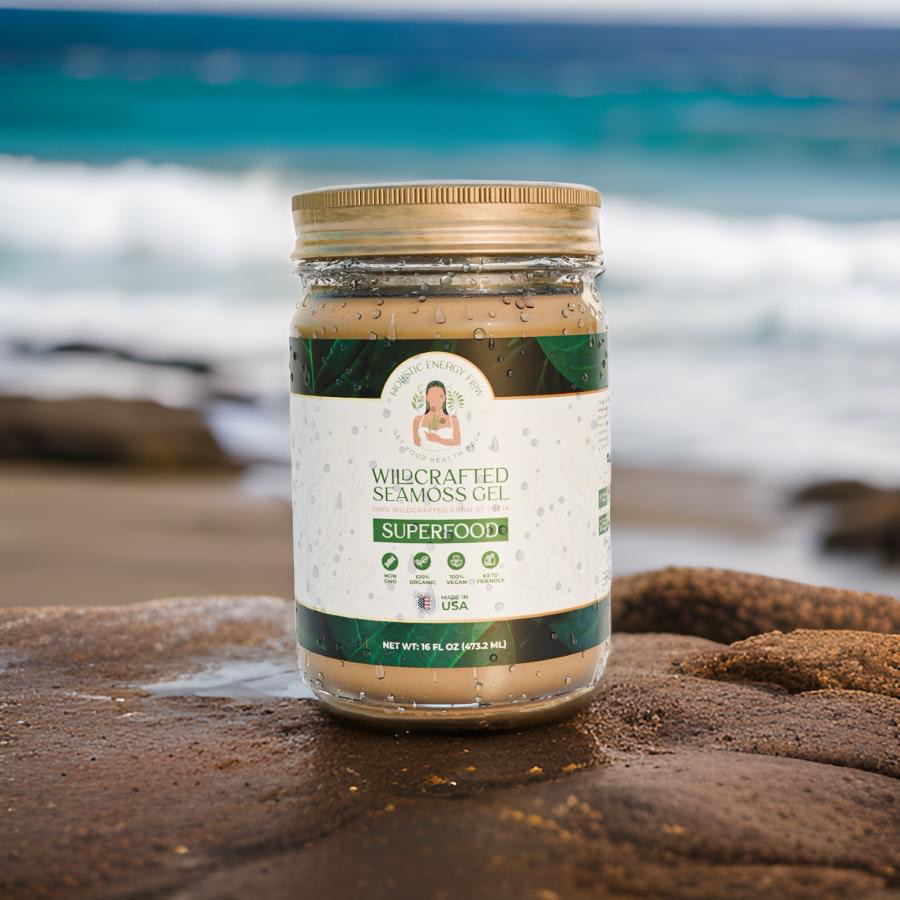 From Ocean Rocks to Jar: The Journey of Wildcrafted Seamoss at Holistic Energy Flow