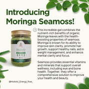 Moringa Seamoss - Healthy Heart, Magnesium, Kidney, Bone, Diabetes, Immune, Digestion Health + More