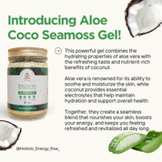 ALOE + COCONUT SEAMOSS - (Digestion, Hydration, Acne, Hair Health)