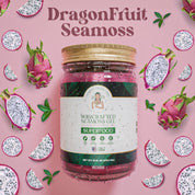 Dragon Fruit Seamoss -(Memory, Eye Health, Probiotic + Magnesium, Iron Booster)