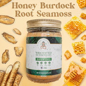 Burdock Root Seamoss (Natural Diuretic, Aids w| Diabetes, Prostate Health, Hair Growth, Eczema, Liver, Kidney + More)