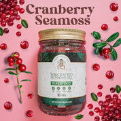 CRANBERRY SEAMOSS - (UTI, Inflammation, Eyesight, Kidney Health, Cholesterol)