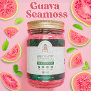 Guava Seamoss - Immunity Boost, Skincare, Constipation, Rich in Iron, Folic Acid, Vitamin A,B,C, Fiber, Kid Friendly*