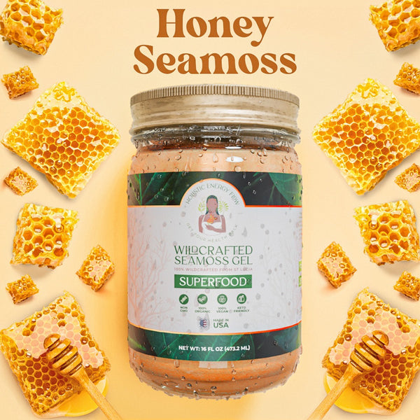 Gold Seamoss Gel - Super Food - 92 Vitamins + Minerals