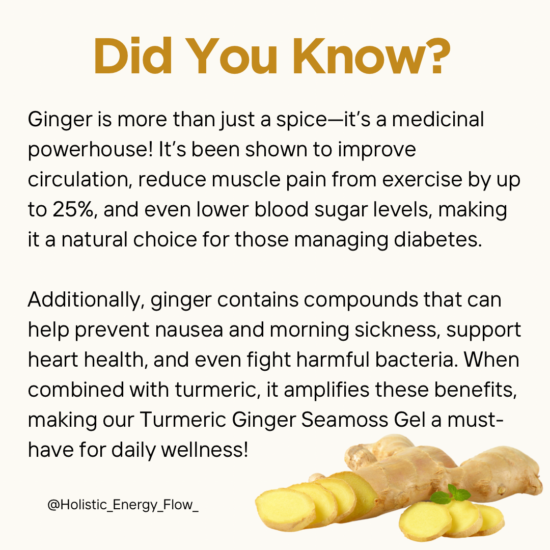 Turmeric Seamoss Gel (Inflammation, Arthritis, Heart + Lung Health/Asthma + more)