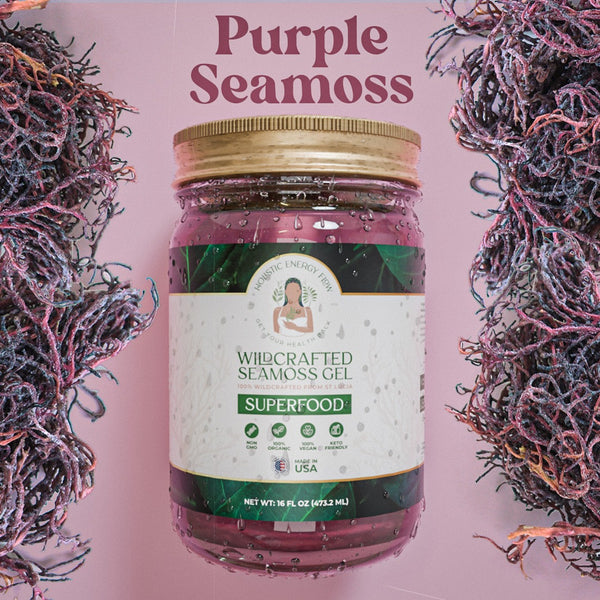 Purple Seamoss - (Delay Cellular Aging + more)