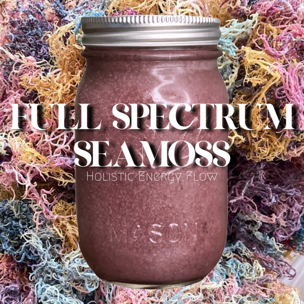 Full Spectrum Seamoss - Purple/Gold/Green/Red Mix