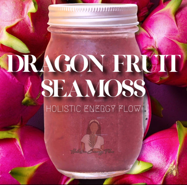 Dragon Fruit Seamoss -(Memory, Eye Health, Probiotic + Magnesium, Iron Booster)