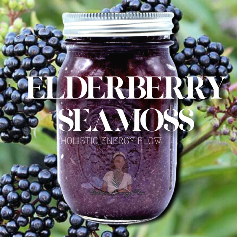 Elderberry Seamoss (Immune Booster, Lung Health, Anti Inflammatory, Bone Health)