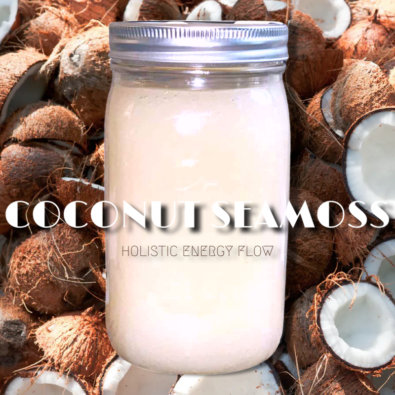 Seamoss + Coconut (Improves Digestion, Memory, Fights Fatigue, Kidney, High in Potassium, Magnesium, Blood Pressure)