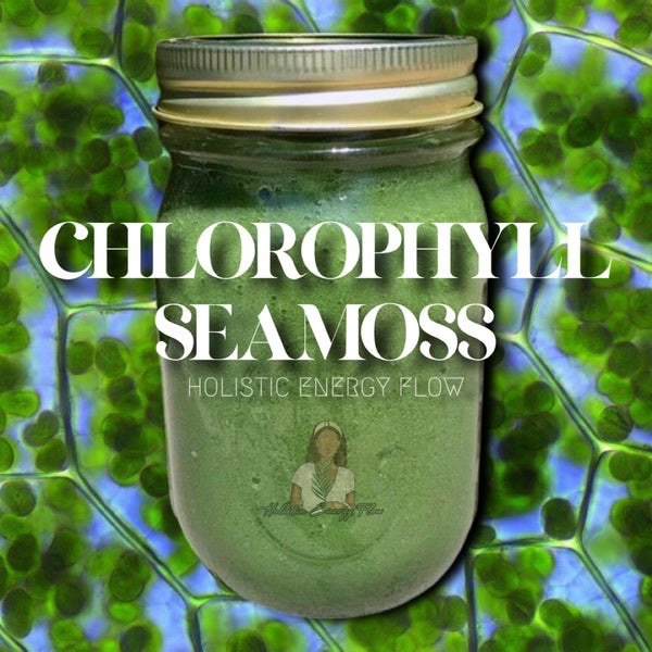 Chlorophyll Seamoss (Detox, Acne, Natures Deodorant, Wound Healing)