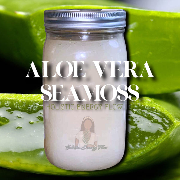 Aloe Vera Seamoss (Detox, Hydrating, Lighten Blemishes, Stabilizes Blood Sugar, Aids Fungal Infection, Hair Health + More)